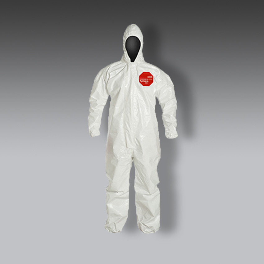 chalecos para la seguridad industrial dupont tychem 4000 overol modelo sl127t marca tyvek